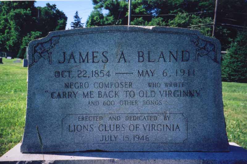 Bland Headstone